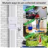 Image 4 : Rain Water Diverter Kit Collection System for 2x3 or 3x4 Gutters and Downspouts - New