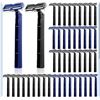 Image 1 : 1 Pack of 30 Double Blade Disposable Shaving and Grooming Razors - New