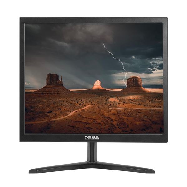 Thinlerain 17"W HD-170 Square Monitor 1280x1024 60hz HDMI with Built in Speakers - New