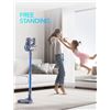 Image 8 : Greenote Cordless Vacuum Cleaner (GSC50) 6-in-1 Lightweight 200W 22Kpa Stick Vacuum Cleaner - NEW