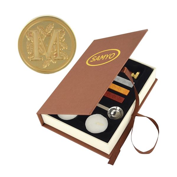 Samyo Wax Seal Stamp Kit - Letter M ONLY - New
