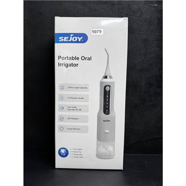 Sejoy Portable Dental Flosser/Oral Irrigator - New