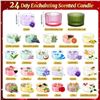 Image 3 : 24 Day Scented Candle Advent Calendar - New