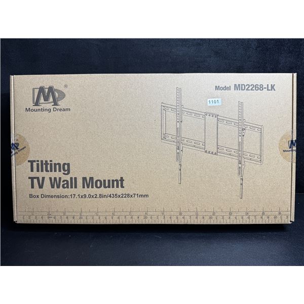 Mounting Dream MD2268-LK Tilting TV Wall Mount Fits 37"-75" TVs - New