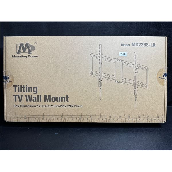 Mounting Dream MD2268-LK Tilting TV Wall Mount Fits 37"-75" TVs - New