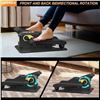 Image 2 : Under Desk Elliptical Machine/Electric Leg Pedal Exerciser; 12-Speeds with Remote Control - NEW