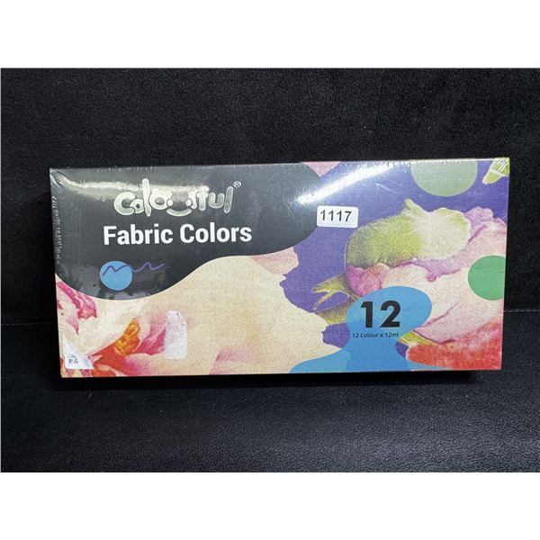 Colourful Fabric Colors for DIY Acrylic Paint - For Canvas,Paper,Wood,Fabric - New