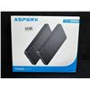Image 1 : Asperx 2-Pack of 10,000mAh Rechargeable Slim Battery Power Banks - New