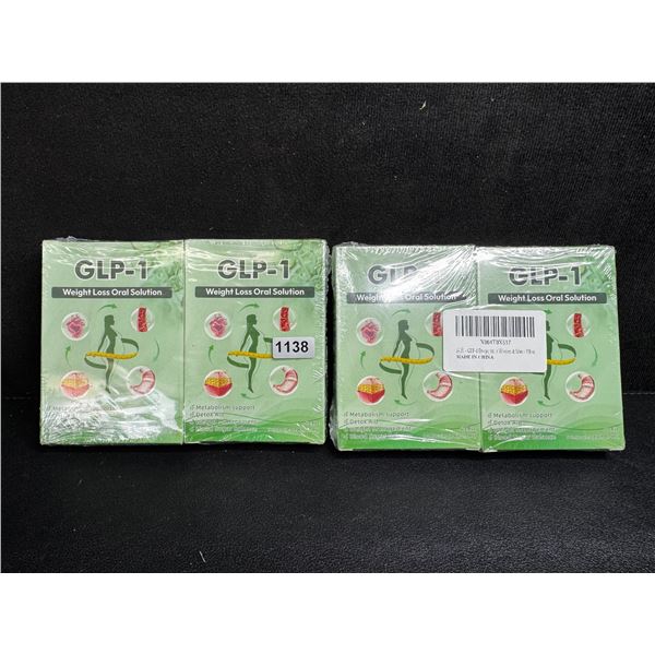 2 2-Packs of GLP-1 Oral Weight Loss Solution and Metabolism Support - New