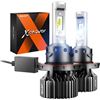 Image 1 : Sealight 2-Pack LED Super-Bright Headlights (H13/9008) 6000K LED Bulbs - New Sealed