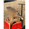 Image 11 : PETER WRIGHT 102 POUND ANVIL ON STAND WITH ALUMINUM CAN CRUSHER