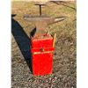 Image 1 : PETER WRIGHT 102 POUND ANVIL ON STAND WITH ALUMINUM CAN CRUSHER