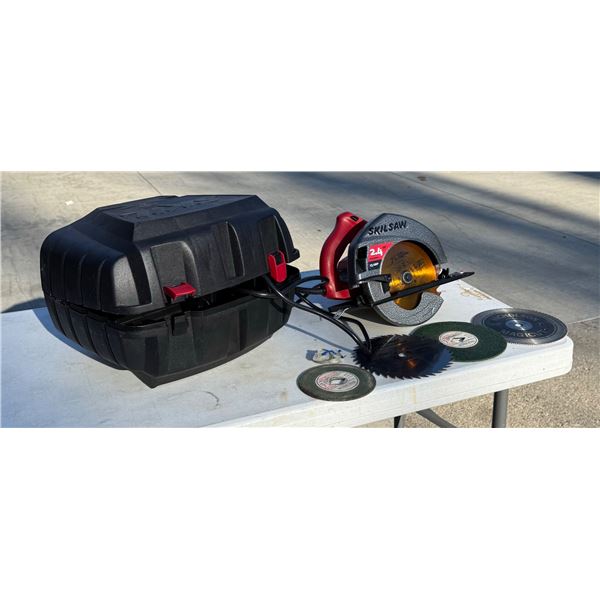 SKILSAW CIRCULAR SAW, 7-1/4-IN - WORKS!