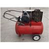 Image 3 : RED AND WHITE AIR COMPRESSOR WITH FRANKLIN ELECTRIC MOTOR