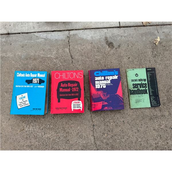 CHILTON'S 1970S AUTO REPAIR MANUALS