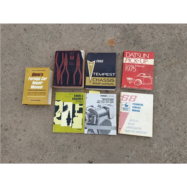 MISCELLANEOUS ENGINE AND AUTO REPAIR MANUALS