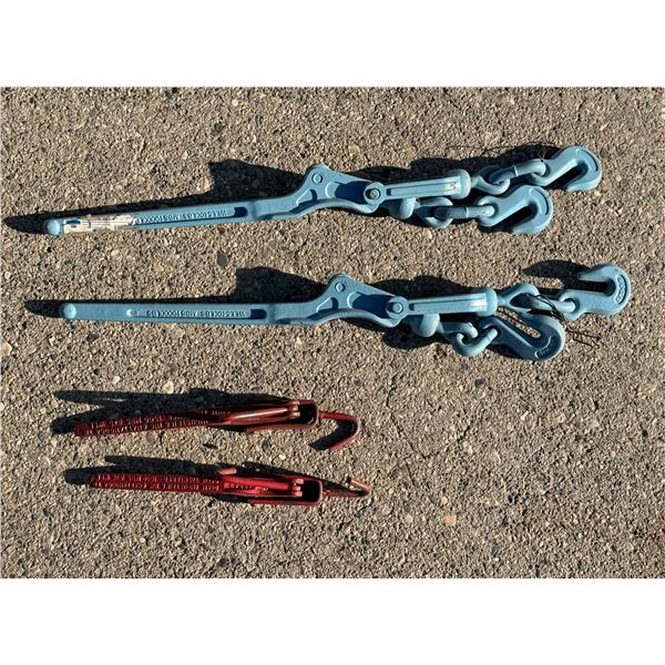 DIXIE INDUSTRIES AND CUMMINS CHAIN BINDERS AND COME-ALONGS