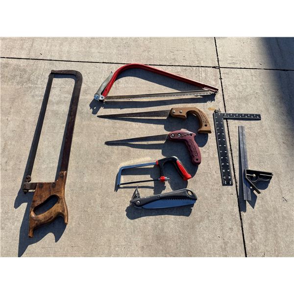 MISCELLANEOUS SAWS AND SQUARES