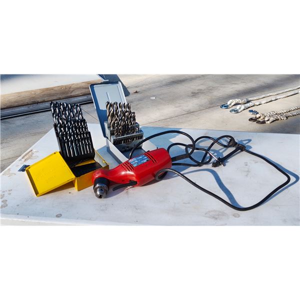 DRILL BITS AND HAND DRILL