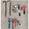 Image 1 : MISCELLANEOUS PRYBARS AND ADJUSTABLE WRENCHES