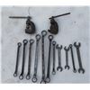 Image 1 : FLARING TOOLS AND MISCELLANEOUS BOX AND OPEN ENDED WRENCHES