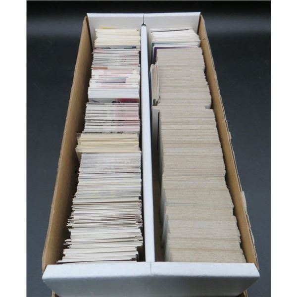 1600 Count Box Of Donated Hockey Cards Various Years, Teams & Players