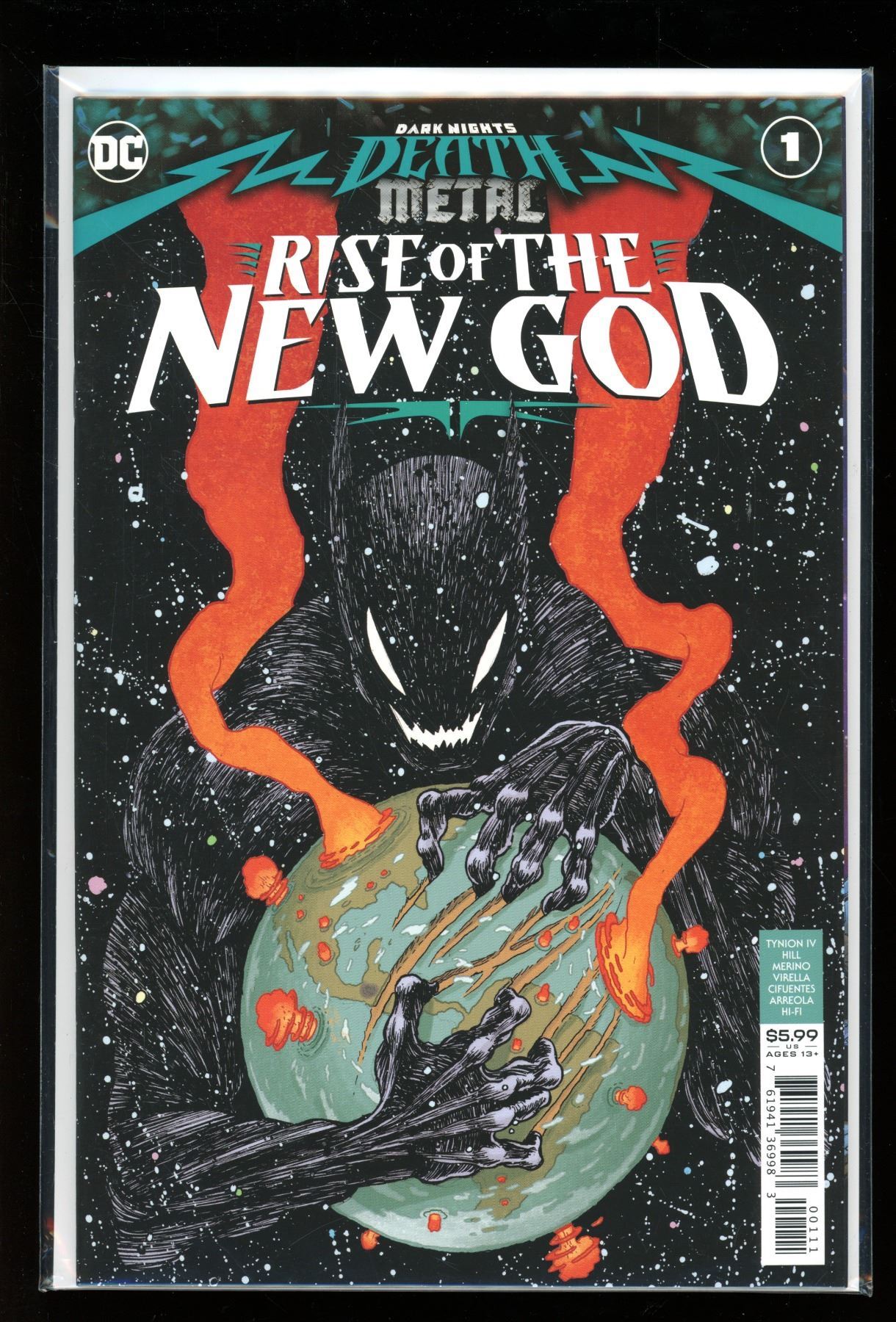 DC Dark Nights Death Metal Rise of The New God #1 (new never read)