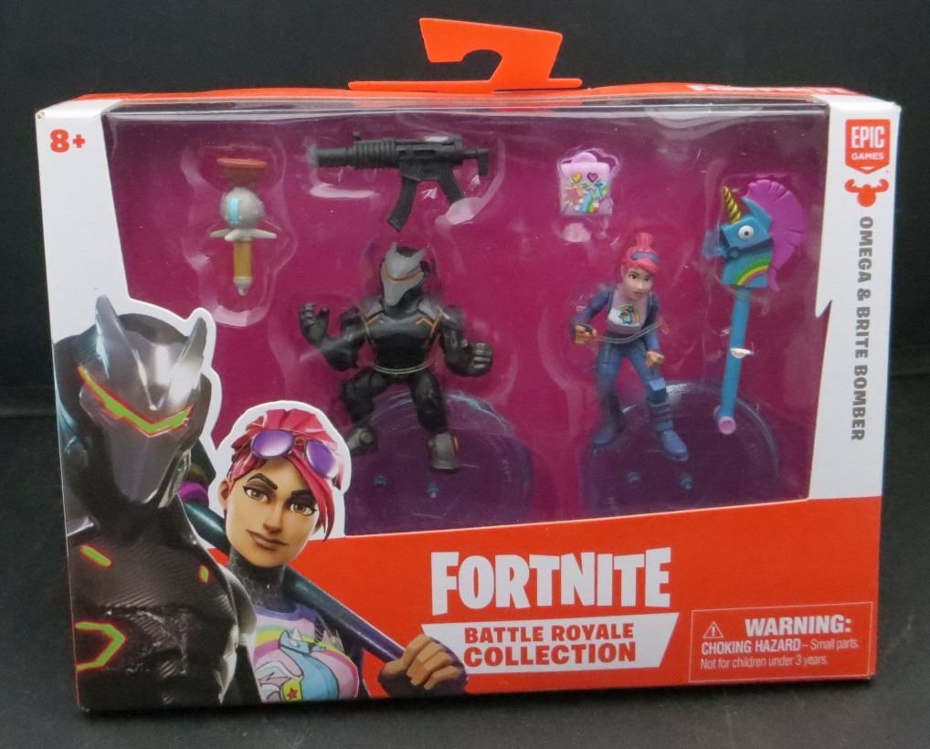 New Fortnite Battle Royale Collection Omega & Brite Bomber Mini Figures ...