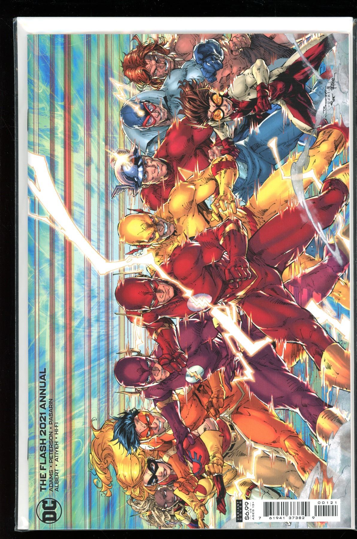 DC The Flash 2021 Annual Variant Cover (new never read)