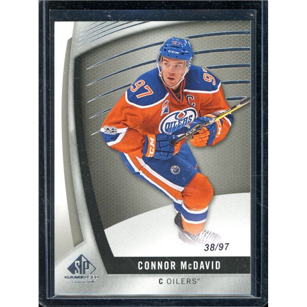 2017-18 SP Game Used #77 Connor McDavid 38/97 BV $100