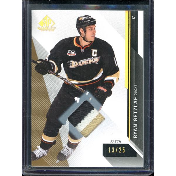 2014-15 SP Game Used Gold Spectrum Materials #74 Ryan Getzlaf 13/25