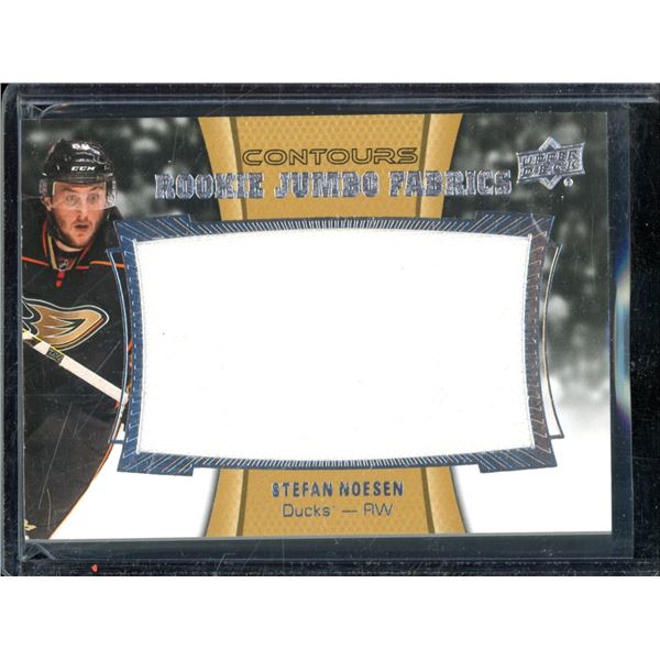 2015-16 Upper Deck Contours Rookie Jumbo Fabrics #RJJSN Stefan Noesen