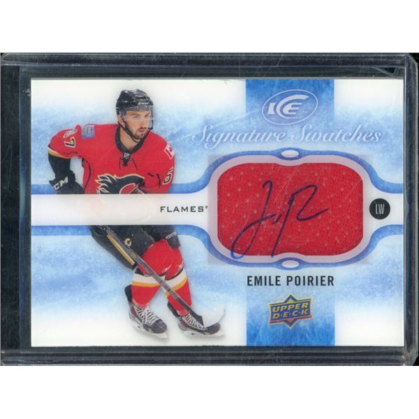 2015-16 Upper Deck Ice Signature Swatches #SSEP Emile Poirier