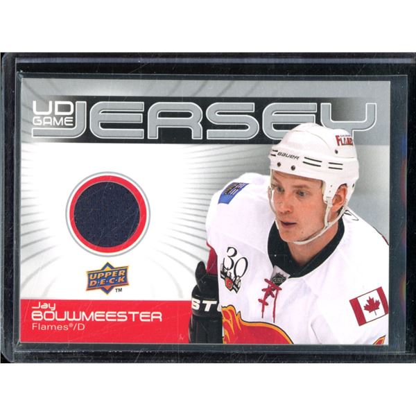 2010-11 Upper Deck Game Jerseys #GJJB Jay Bouwmeester