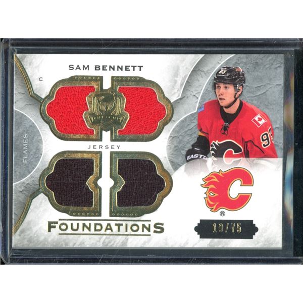 2015-16 The Cup Foundations Jerseys #CFSB Sam Bennett 19/75 BV $50