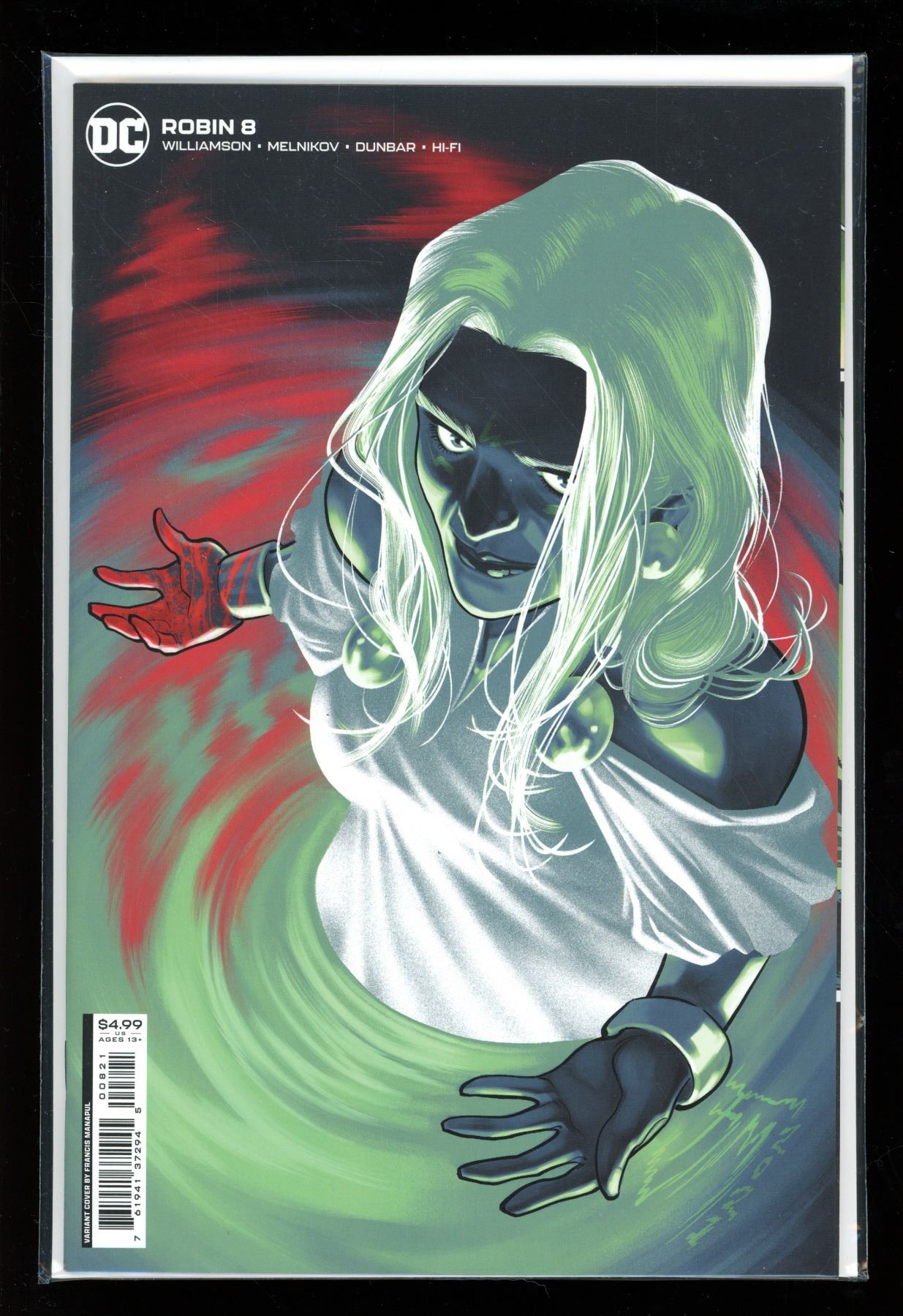 DC Robin #8 Variant Cover Francis Manupaul (new never read)
