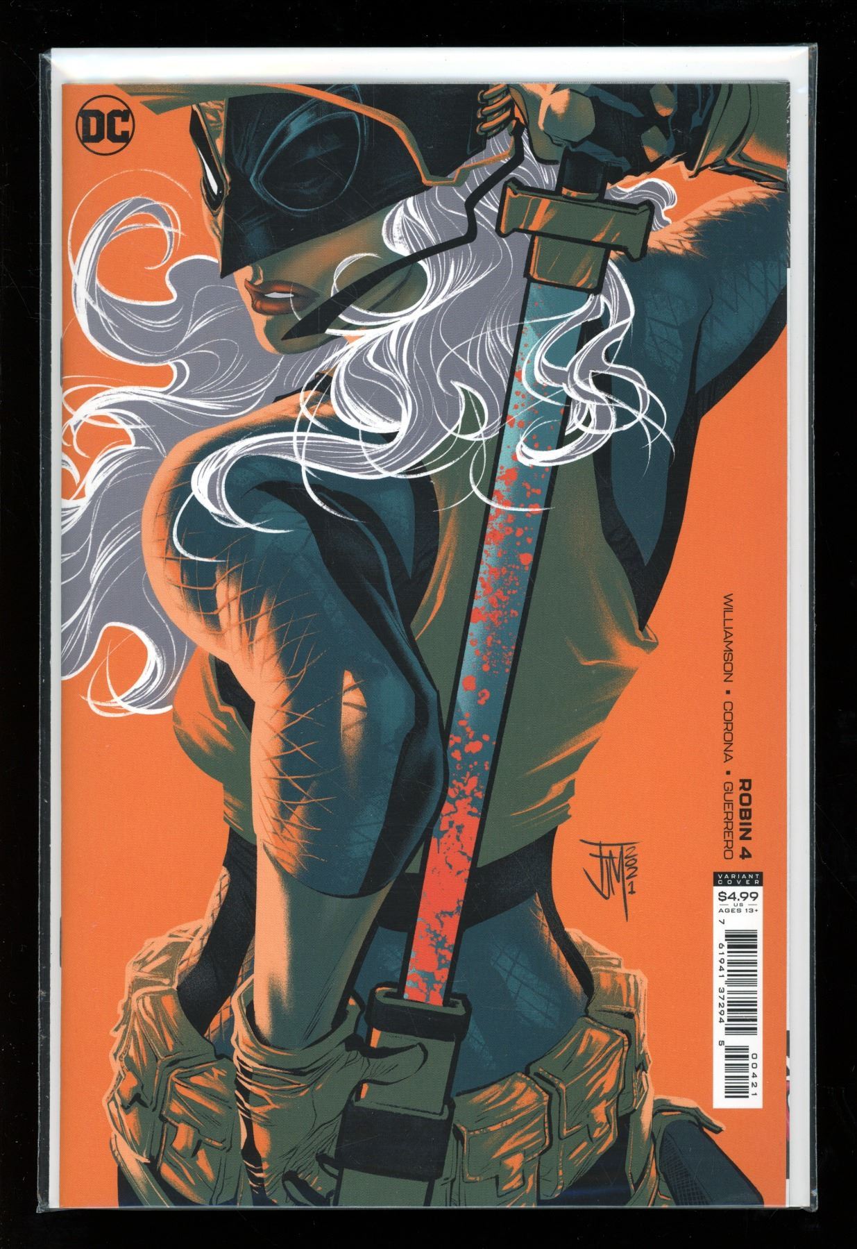 DC Robin #4 Variant Cover (new never read)