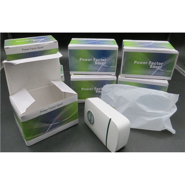 Lot of 7 Power Saver Smart Saving Energy Devices