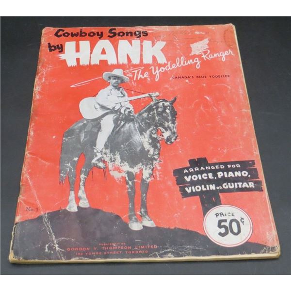 Vintage Cowboy Songs by Hank The Yodeling Ranger