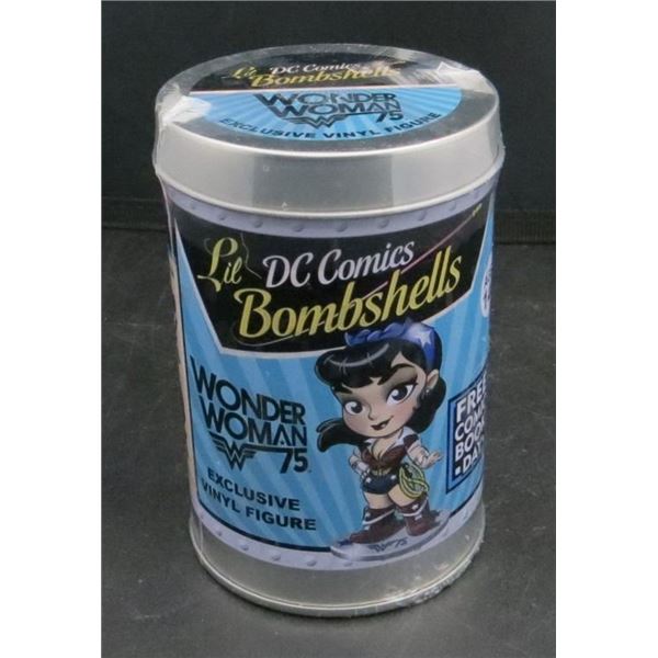New Sealed DC Comics Lil Bombshells Wonder Woman 75th Anniversary Figure