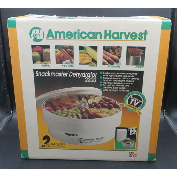 American Harvest Snackmaster Dehydrator 2200