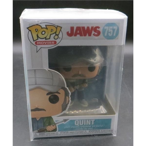 New Funko Pop Jaws Quint #757 with soft protector BV $50