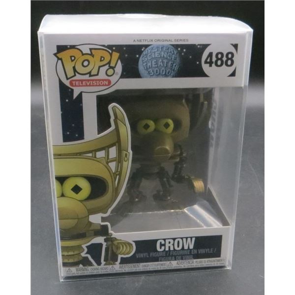 New Funko Pop Mystery Science Theater 3000 Crow #488 with soft protector BV $100