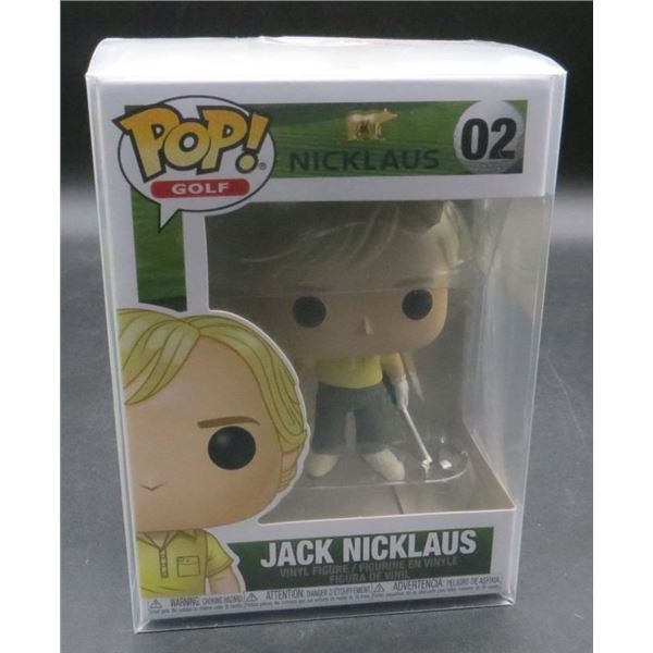 New Funko Pop Jack Nicklaus #02 with soft protector BV $50
