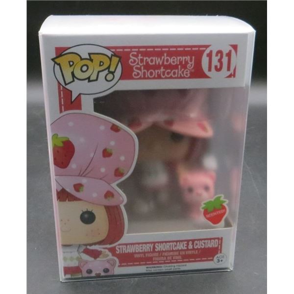 New Funko Pop Strawberry Shortcake & Custard #131 with soft protector BV $145