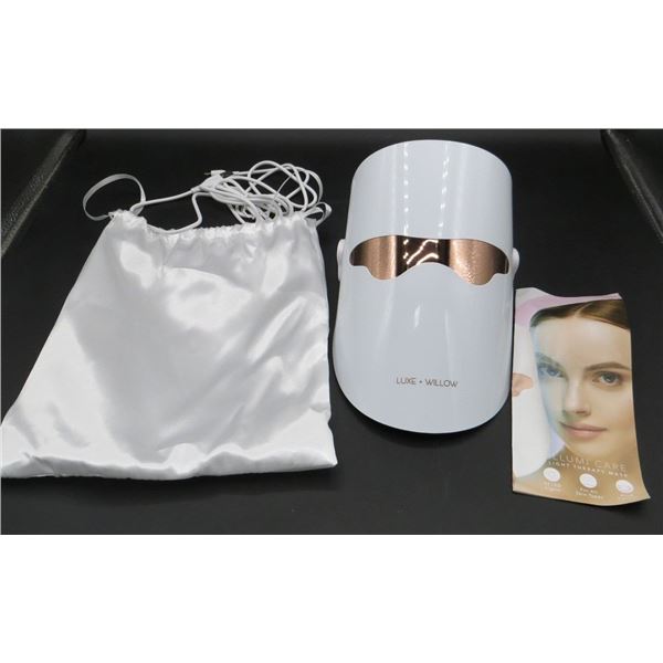 Illumi Care Light Treatment Therapy Mask With Storage Bag