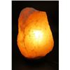 Image 2 : Electric Himalayan Crystal Rock Salt Lamp 9" Tall