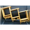 Image 1 : Wooden Wall Shelf with cut out Heart 22" Long x 17" Tall