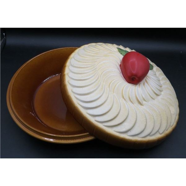 Vintage Ceramic Santos Portugal Apple Pie Dish