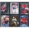 Image 1 : Lot Of 6 Hockey Rookies & Insert Cards Various Teams & Players